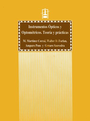 cover image of Instrumentos ópticos y optométricos
